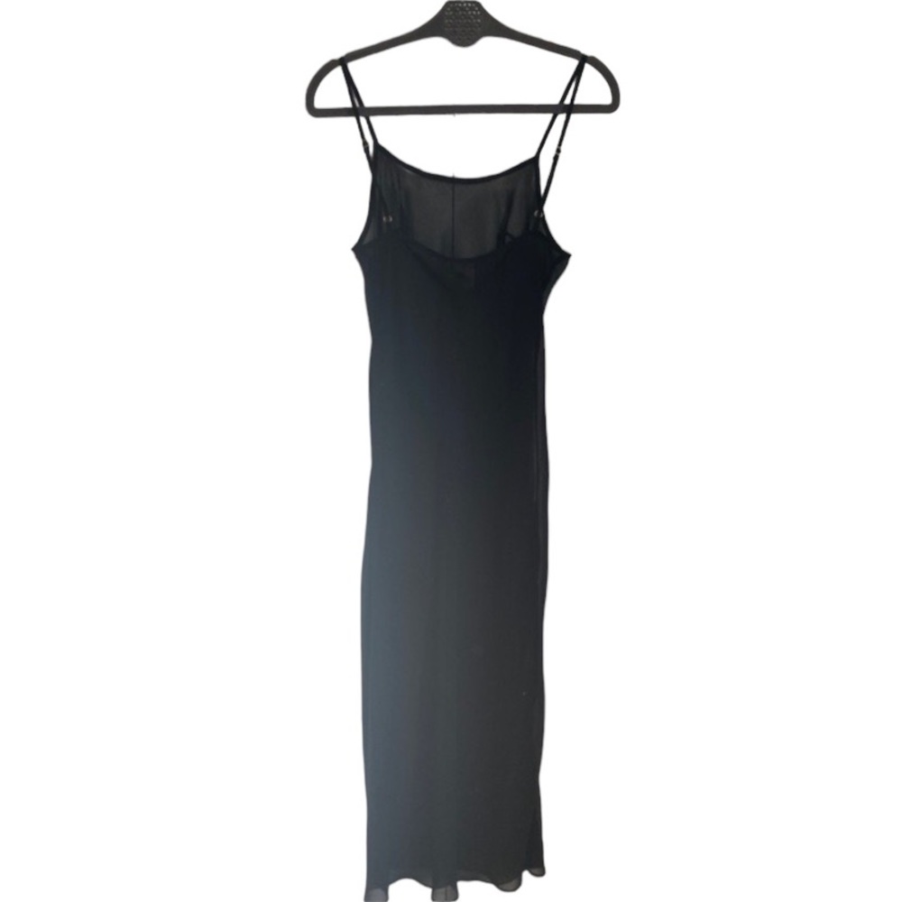 ASOS mesh slip on midi dress
